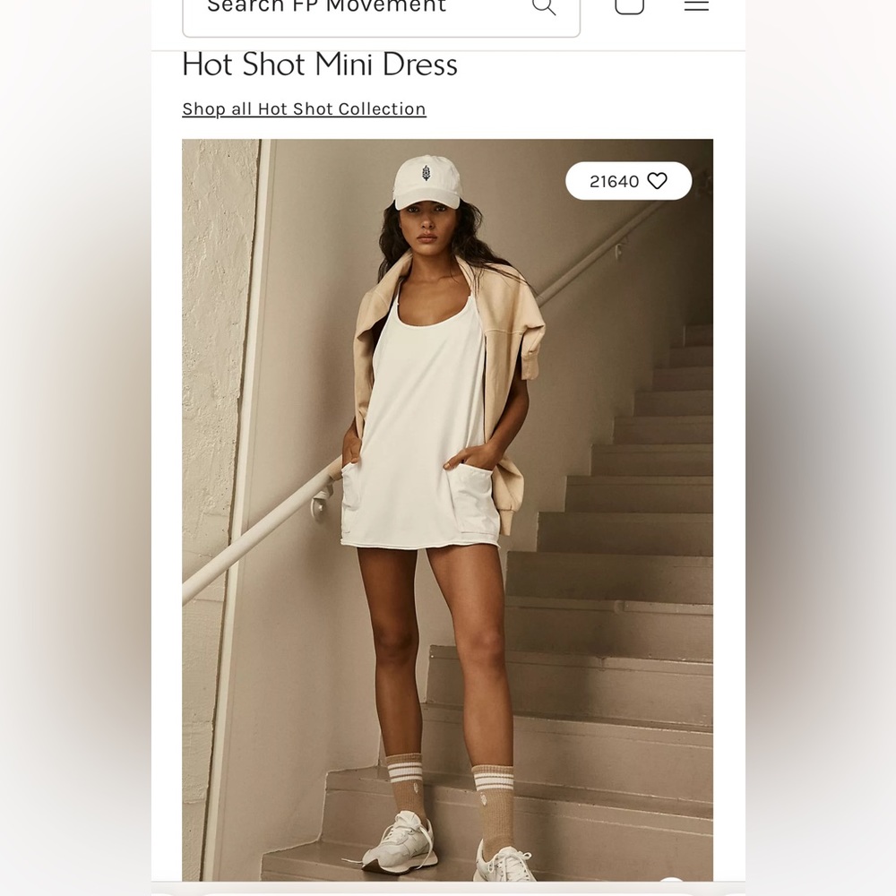 Free People Movement Hot Shot Mini Dress